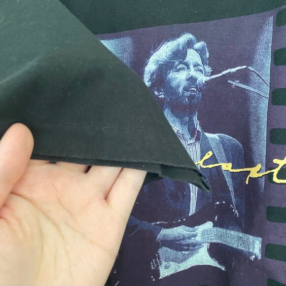 vintage 1992 eric clapton 400 delta concert tshirt size XL - Picture 8 of 9